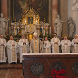 Bei der gemeinsamen Messe zum Ausklang des Seelsorgekongress.