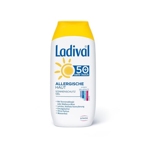 Ladival Allergische Haut Sonnenschutzgel LSF 50+, 200 ml
