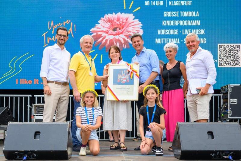 Sommerfest Kärntner Krebshilfe / StadtKommunikation/Wajand 30 Jahre Juiläum