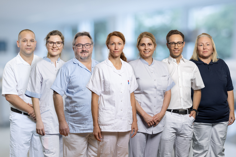 Das Tam besteht aus vier Frauen und drei Männern