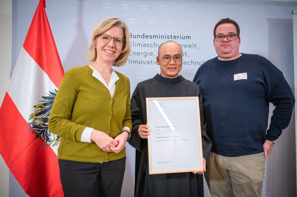 Ausgezeichnet für beste Maßnahme Klima- und Umweltschutz