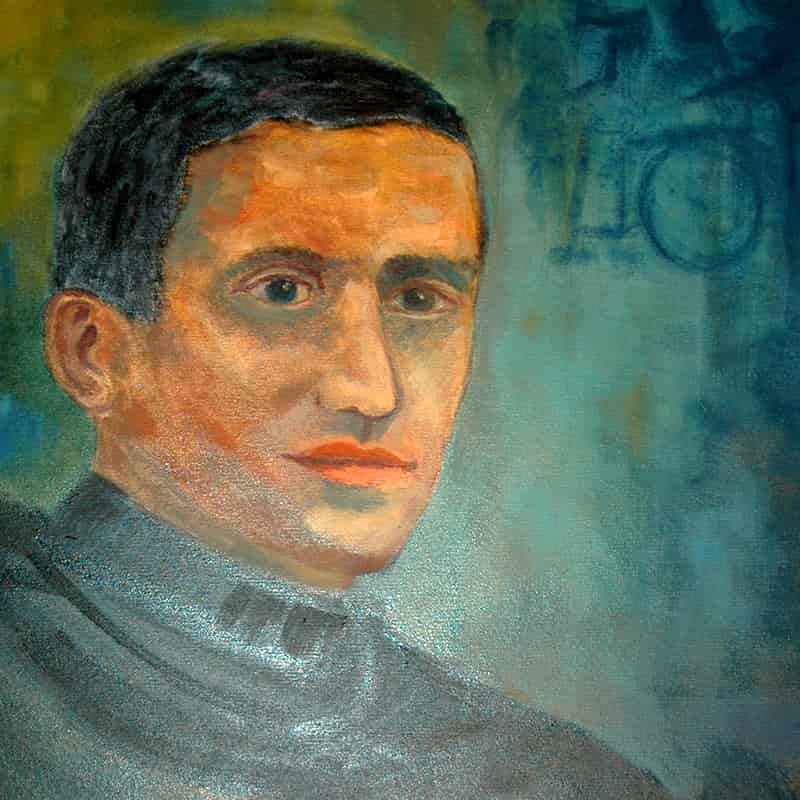 Das Bild zeigt den heiligen Richard Pampuri (1897–1930).