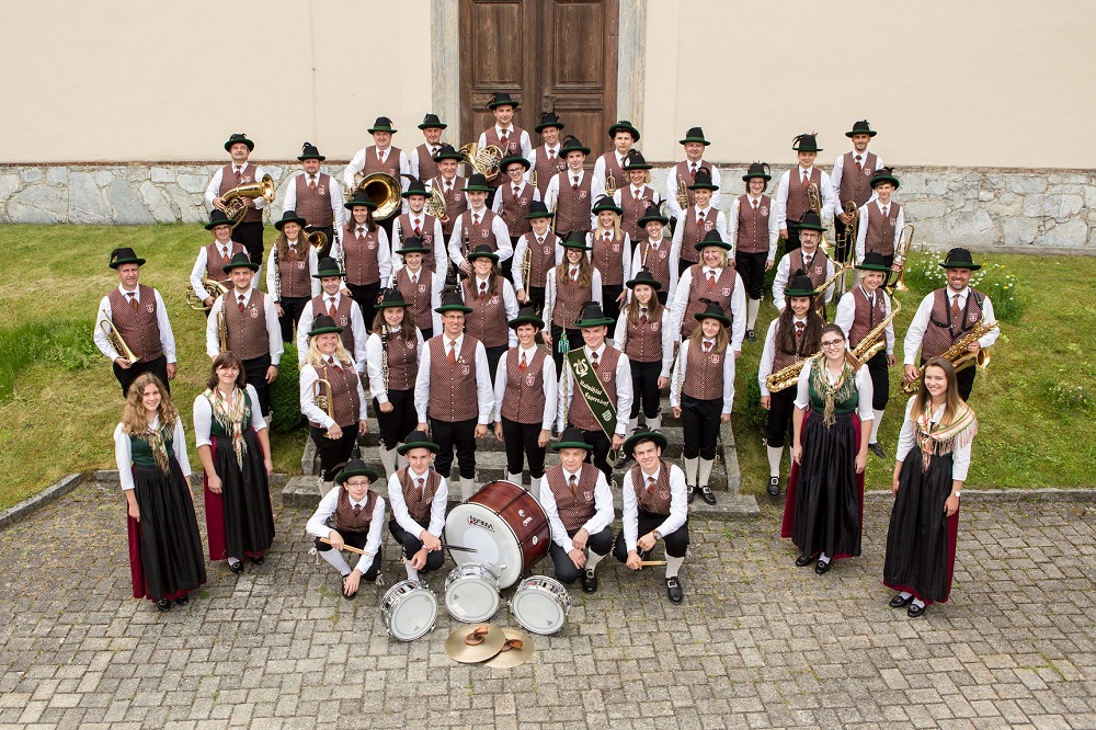 Gruppenfoto vom Musikverein Rabnitztal/Eggersdorf