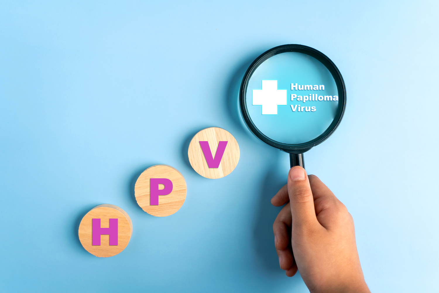 HPV (Human Papillomavirus) female health concept. uterus female reproductive system, women health, PCOS, ovary gynecologic and cervical cancer.