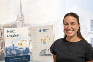 Collage Festschrift und Lydia Elek