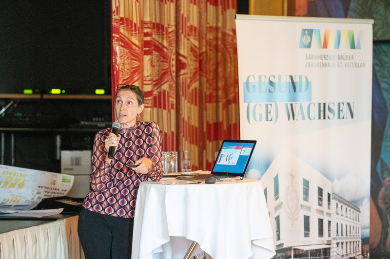 My Life, Infotage, Darmgesundheit, Fuchspalast, St. Veit, Krankenhaus Barmherzige Brüder St. Veit, Katja Kommt!, Foto Thomas Hude, 14.10.2023