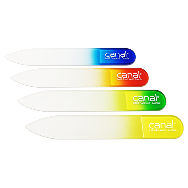 Canal Hartglasfeile mit Griff 8 cm