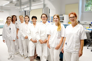 Labor-Team in St. Veit