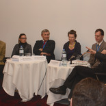 Die Teilnehmer der Diskussionsrunde.