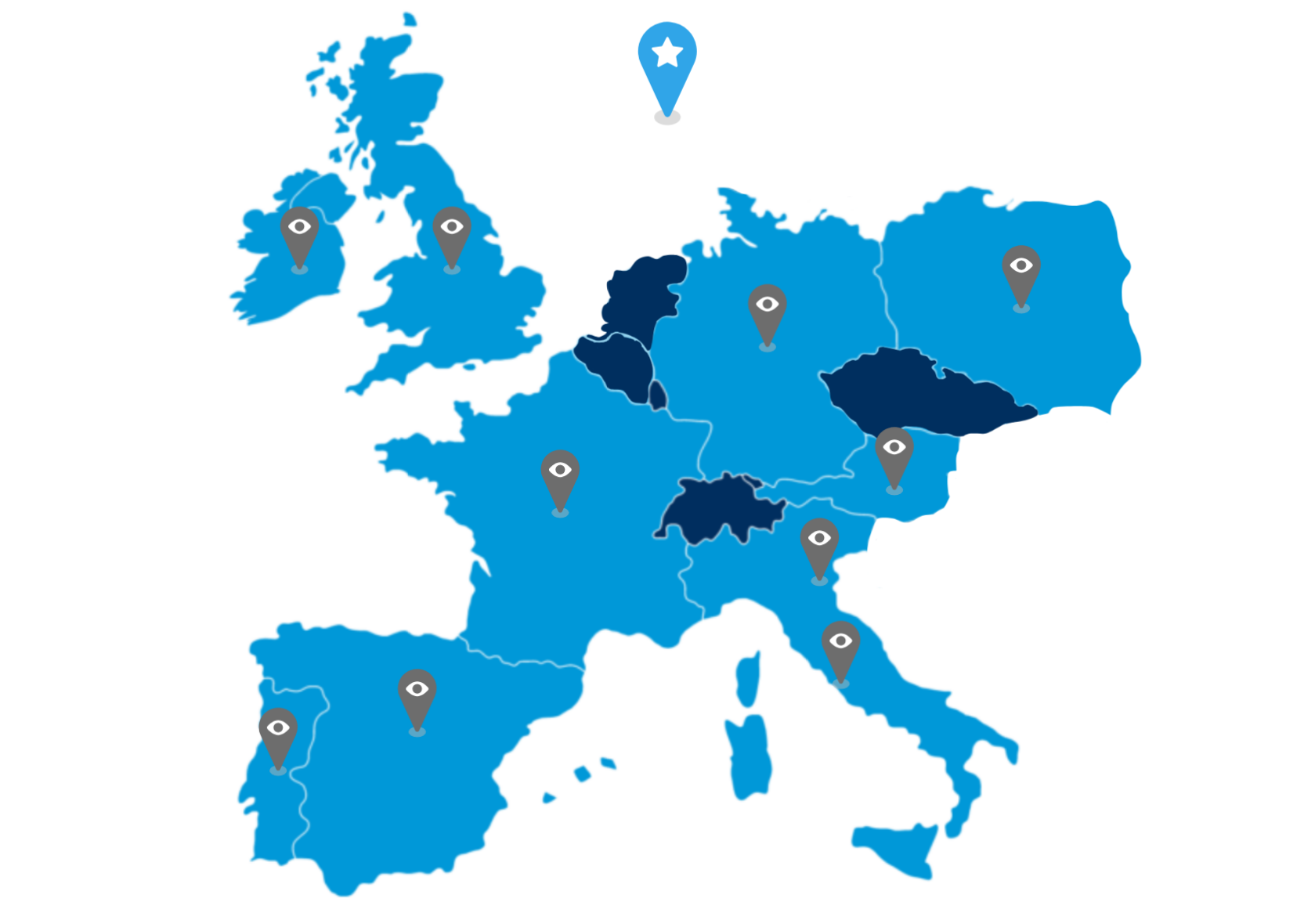 Innovationsprojekte in Europa