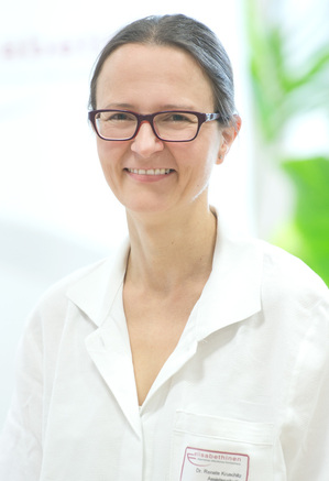 Das Bild zeigt OÄ Dr. Renate Kruschitz.