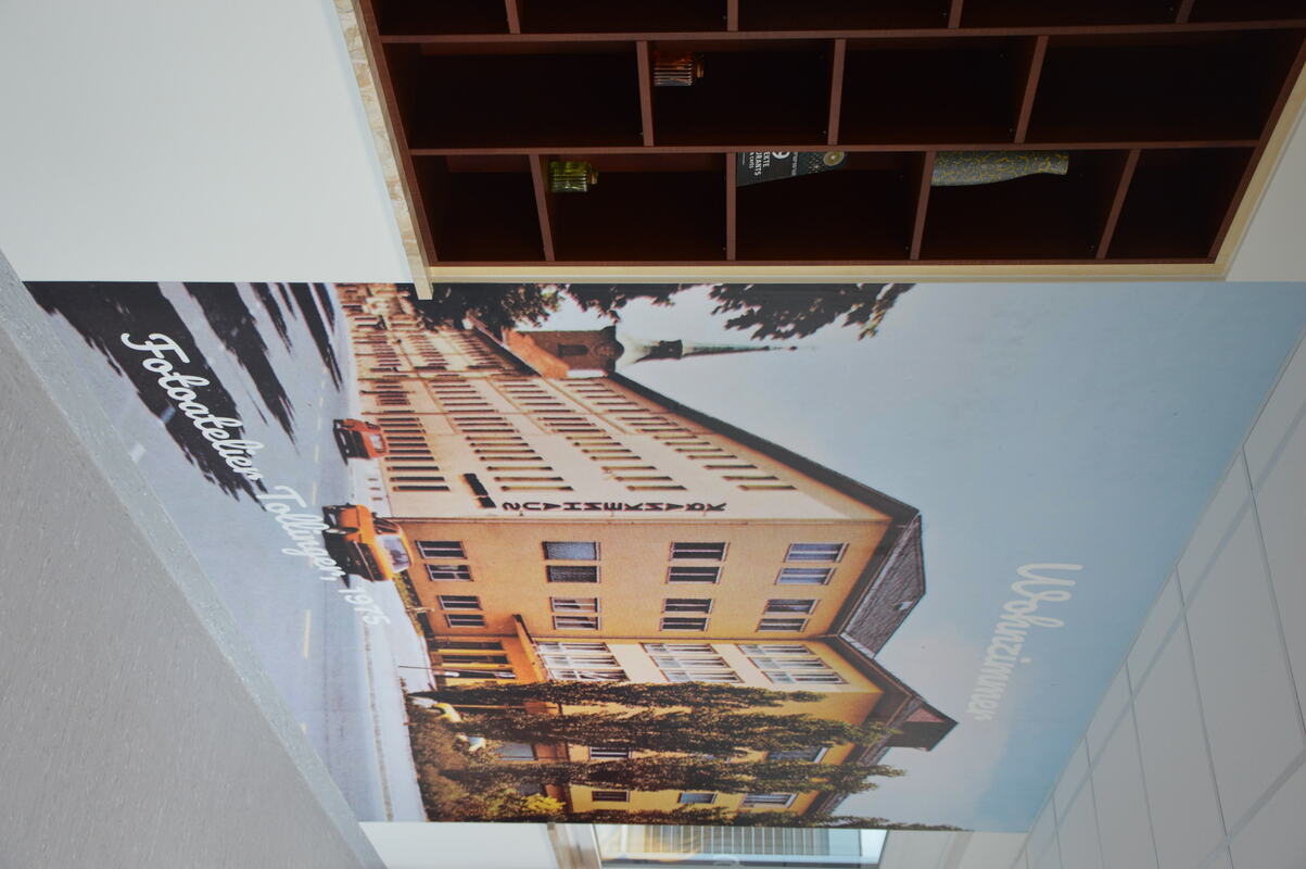 Wandgestaltung Retro