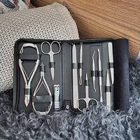 Canal Maniküre-Set in der Instrumentenmappe, 11-teilig