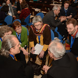 Dr. theol. et lic. phil Urs Winter-Pfändler hielt den Workshop zu: Zwischen Krankenhausseelsorge und Spiritual Care.