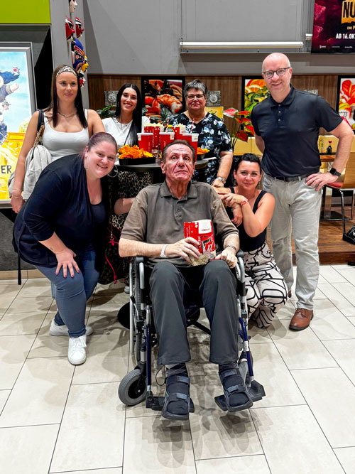 Wunschfahrt für schwerkranken Patienten / KH BB Eisenstadt Wunschfahrt für schwerkranken Patienten