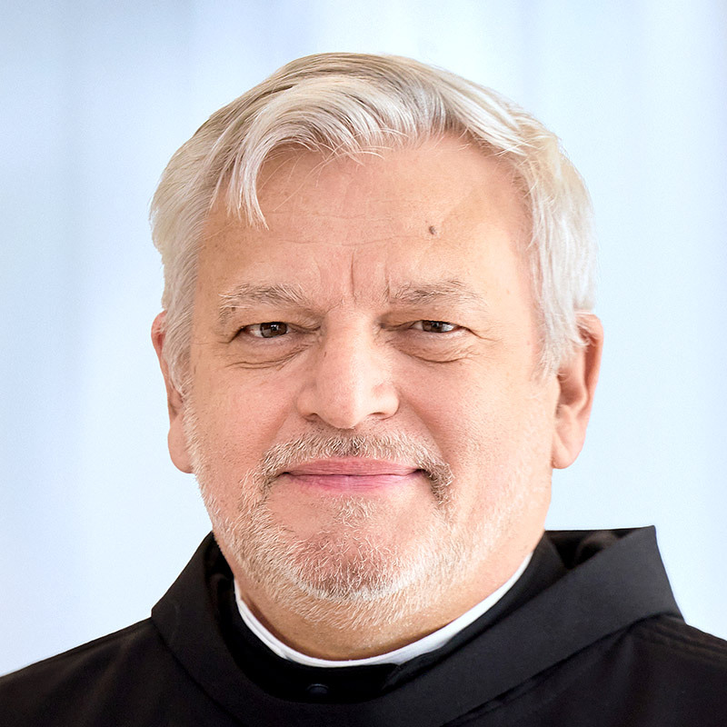 Das Bild zeigt Frater Rudolf Knopp, Provinzial der Ordensprovinz Europa Mitte