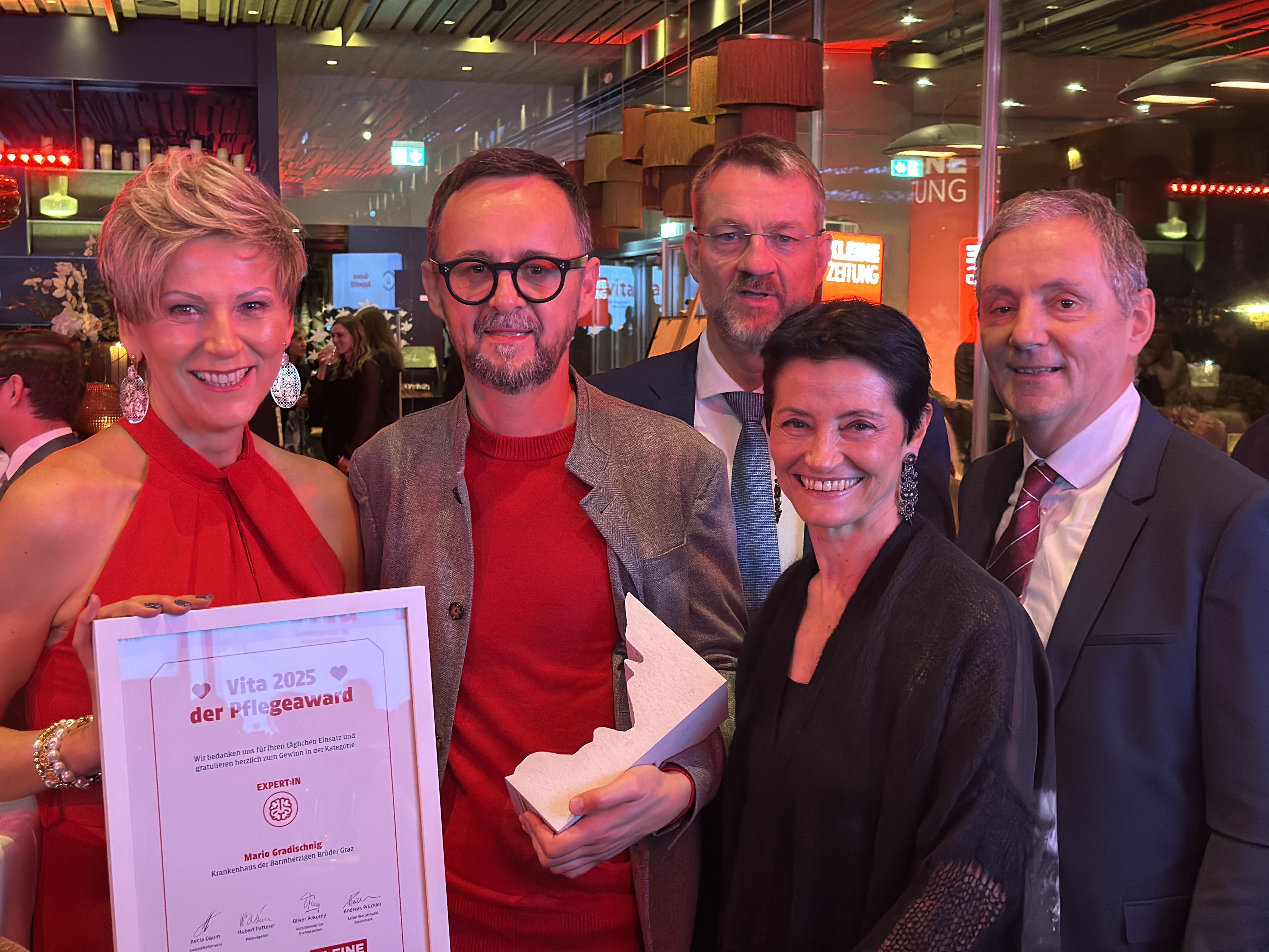 Kollegiale Führung mit Mario Gradischnig, Gewinner in der Kategorie Experte 