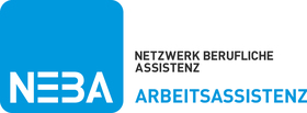 Das Bild zeigt das Logo von NEBA (Netzwerk berufliche Assistenz) - Arbeitsassistenz