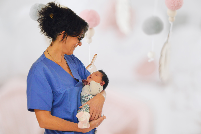 Hebamme Ursula Moser / Barmherzige Brüder Hebamme Ursula Moser