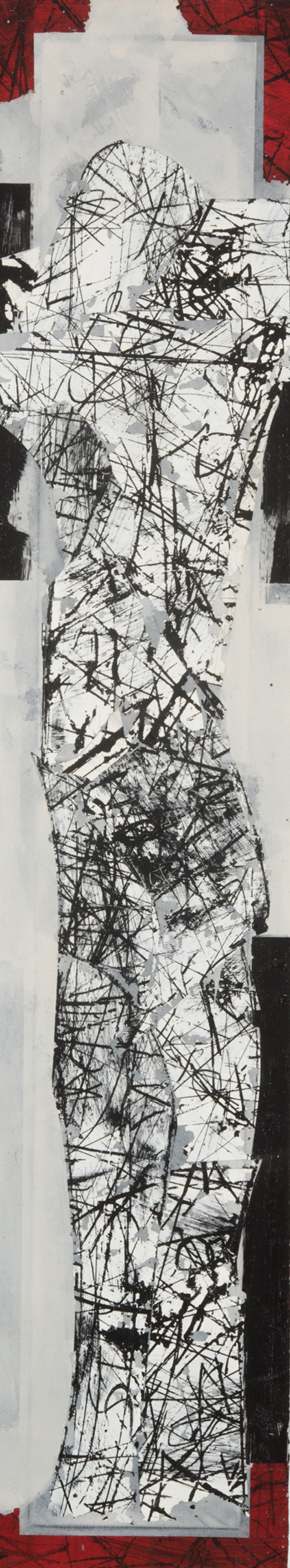 Ferdinand Neumüller - Valentin Oman,  Ecce Homo I und Ecce Homo II, 2006,  Mischtechnik auf Leinwand.