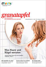 as Bild zeigt das Cover des Magazins Granatapfel der Barmherzigen Brüder, Ausgabe 11-2021.