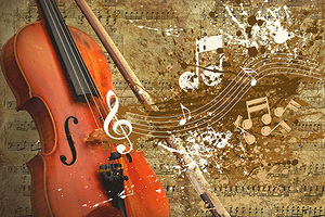 Retro-Grunge-Hintergrund