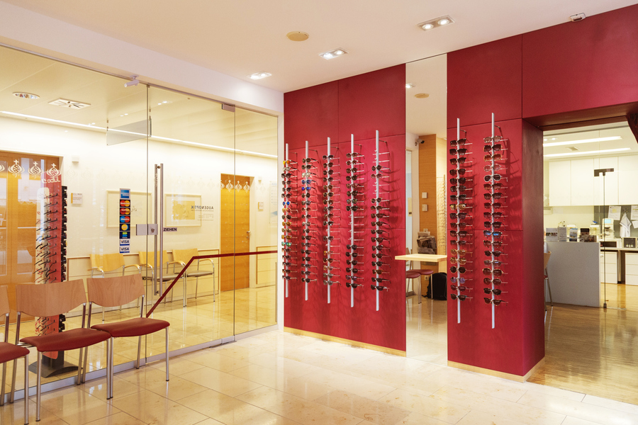 Verkaufsgeschäft Augenoptik