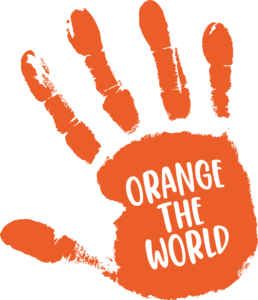 Stoppt Gewalt an Frauen Orange the world