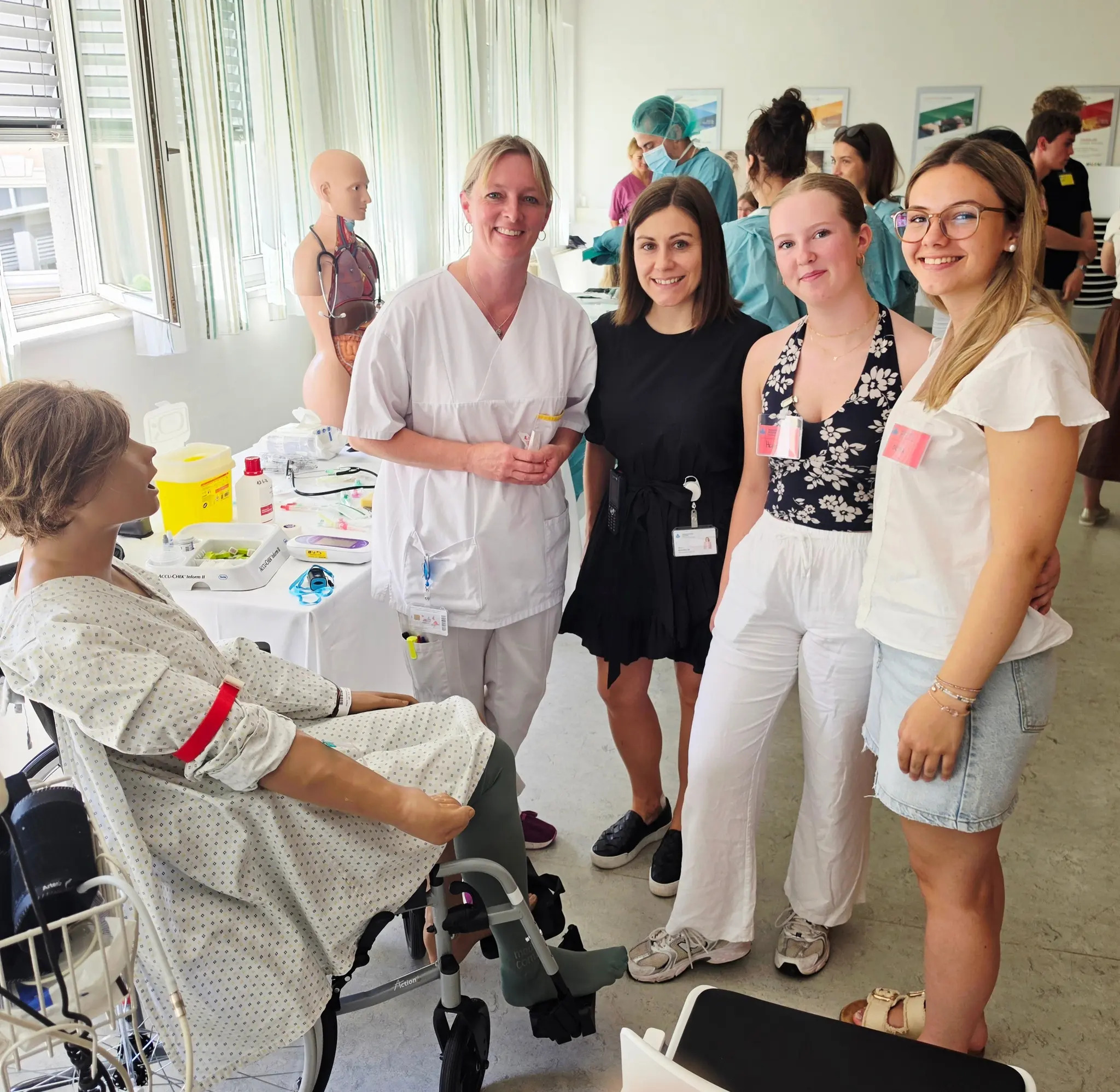 Praxistag im Krankenhaus St. Veit