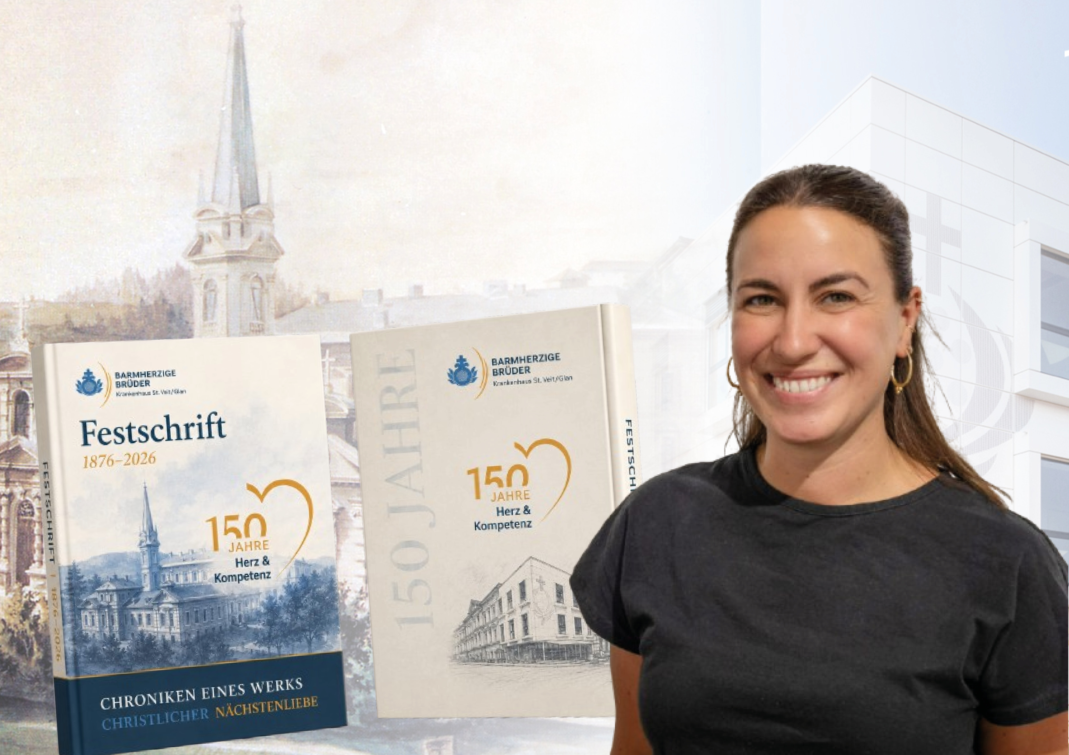 Collage Festschrift und Lydia Elek