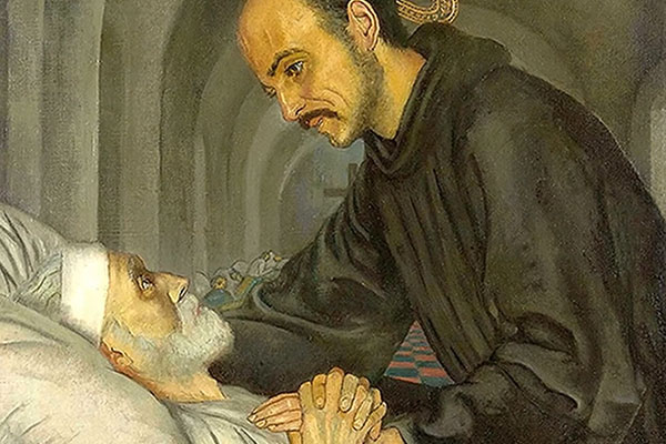 Das Bild ist ein Link zu einem Artikel über Johannes von Gott als Schutzpatron.