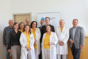 Das Ärzteteam der Lebenswelten Steiermark mit Vertretern der Ärztekammer Steiermark.