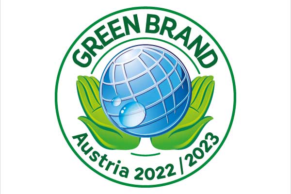 Das Bild zeigt das Logo Green Brands Austria.