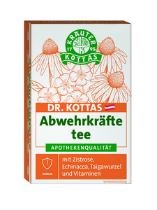 eine Packung Dr. Kottas Tee