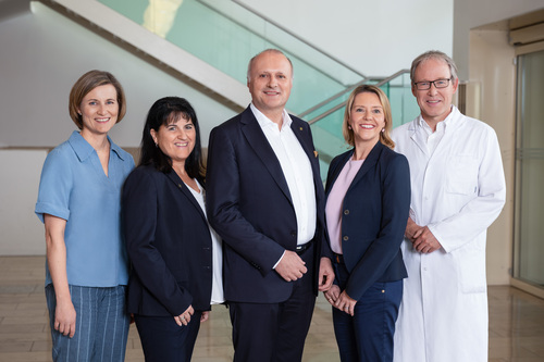 Mitglieder der Kollegialen Führung / Barmherzige Brüder Linz Ein Bild der Mitglieder der Krankenhausleitung