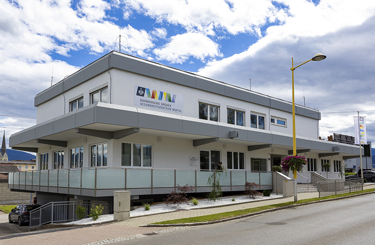 Außenansicht Gesundheitszentrum Murtal in Zeltweg