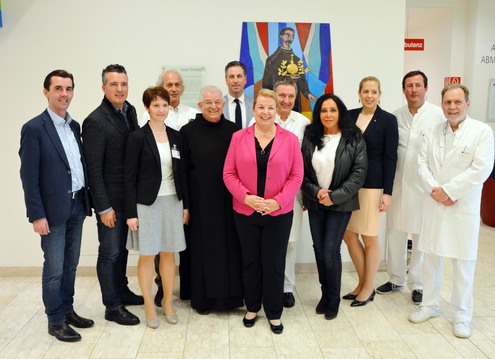 Gesundheitsministerin Mag. Beate Hartinger-Klein und eine Delegation aus Kärnten besuchten das Krankenhaus St. Veit
