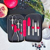 Canal Maniküre-Set im Reißverschluss-Etui, 8-teilig