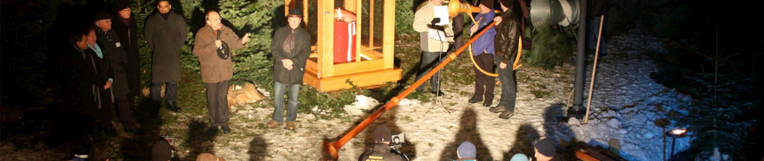 Musikalische Begleitung beim Adventmarkt