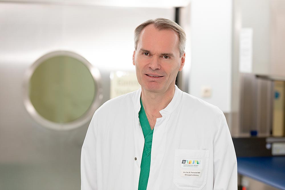 Das Bild zeigt Univ.-Doz. Dr. Thomas Sautner, Ärztlicher Direktor der Ordensprovinz.