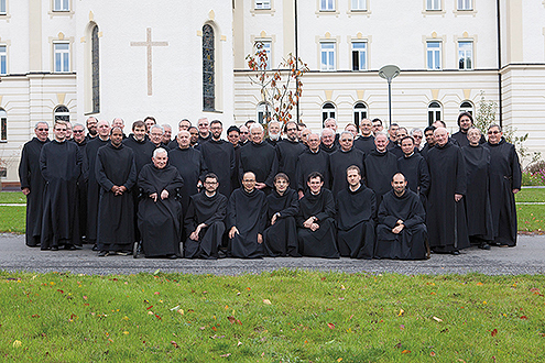 50 Barmherzige Brüder bei den Brüdertagen im Kloster Kostenz