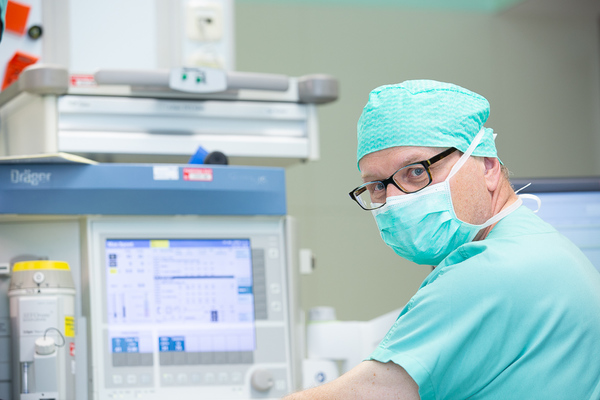 Anästhesist bei der OP
