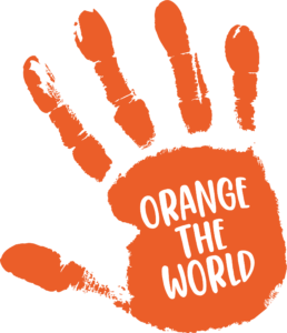 Stoppt Gewalt an Frauen Orange the world / Orange the world Stoppt Gewalt an Frauen Orange the world