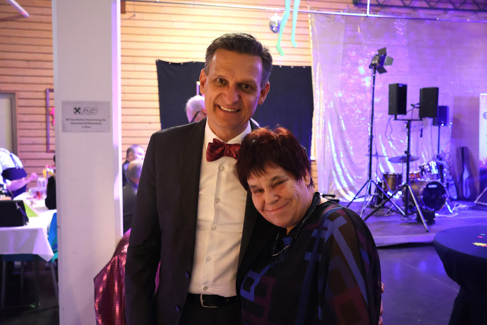 Gesamtleiter Mag. Frank Prassl, MBA auf dem Hausball.