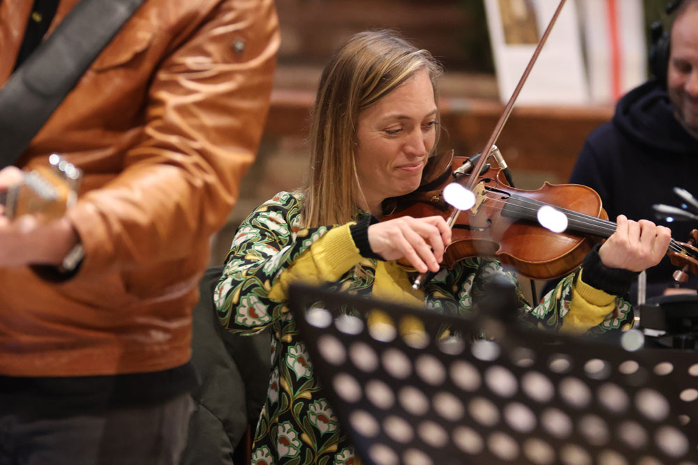 Martina Pusterhofer an der Geige