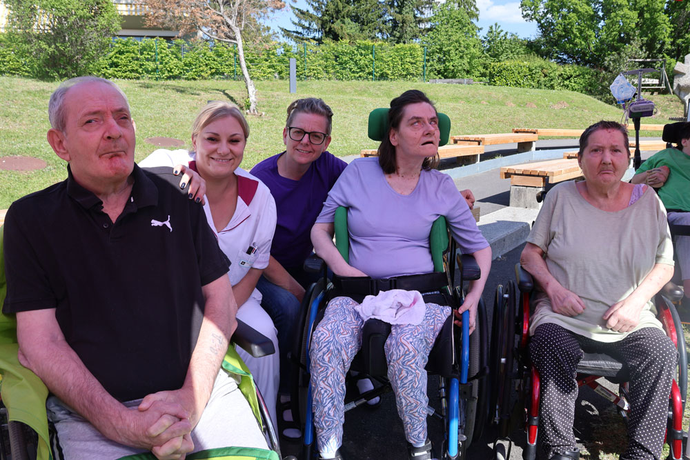 Das schöne Wetter machte das Fest gleich umso schöner.