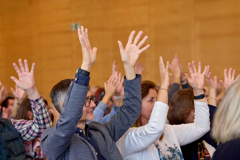 Mehr als 200 Festgäste feierten am 4. Oktober 25 Jahre Gehörlosenambulanz  im Rahmen eines Festaktes.