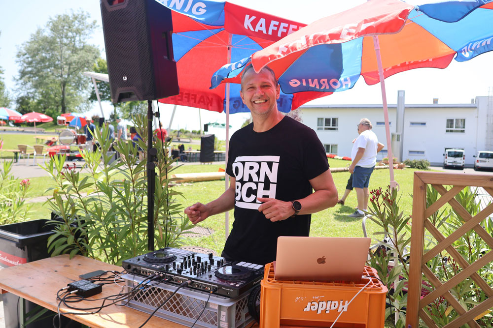 Für Musik während dem gemütlichen Beisammensitzen war ebenfalls gesorgt.