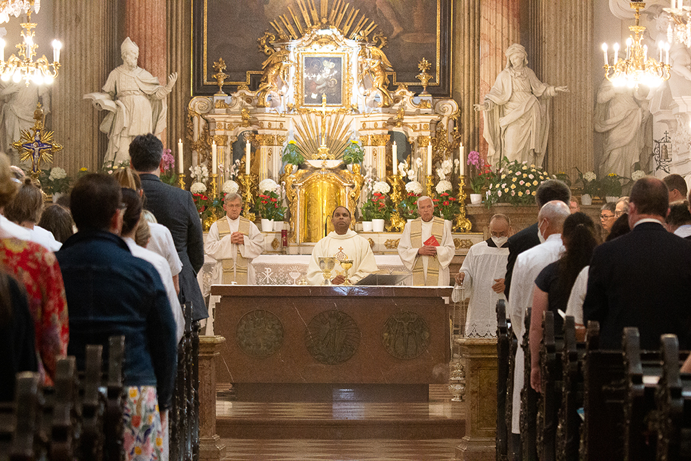 Festmesse zum Patrozinium der Klosterkirche am 24. Juni 2022.