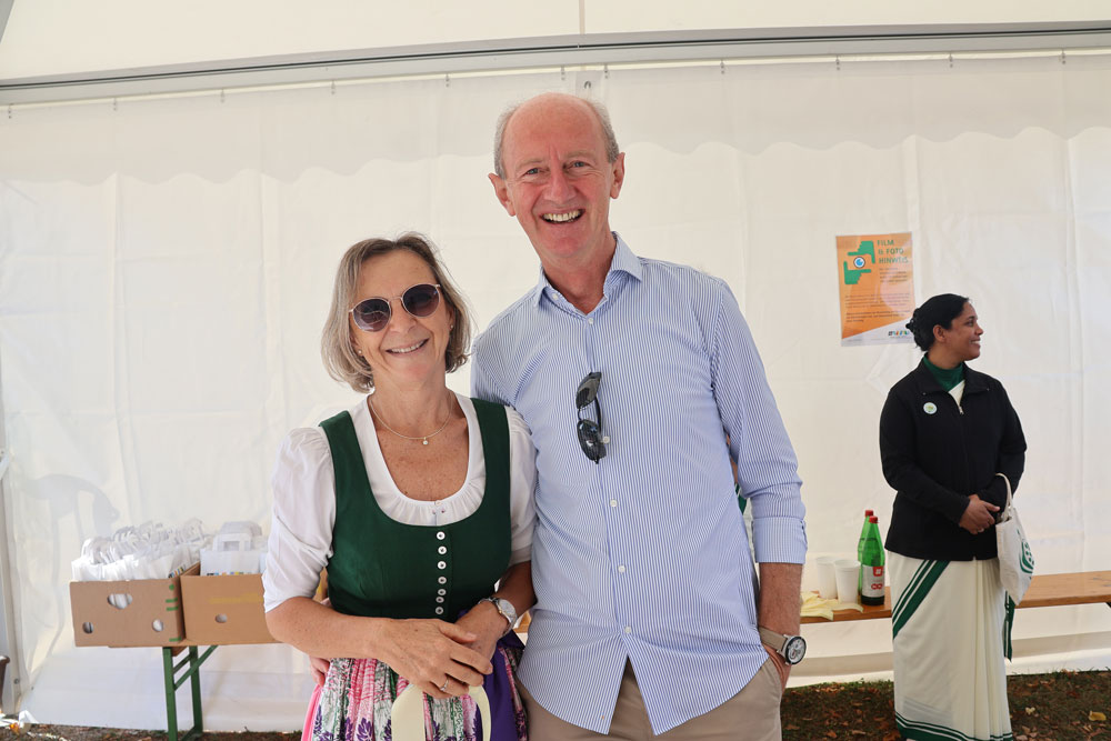 Auch der Gesamtleiter des Wiener Krankenhauses der Barmherzigen Brüder Direktor Ivan Jukić kam zu Besuch.